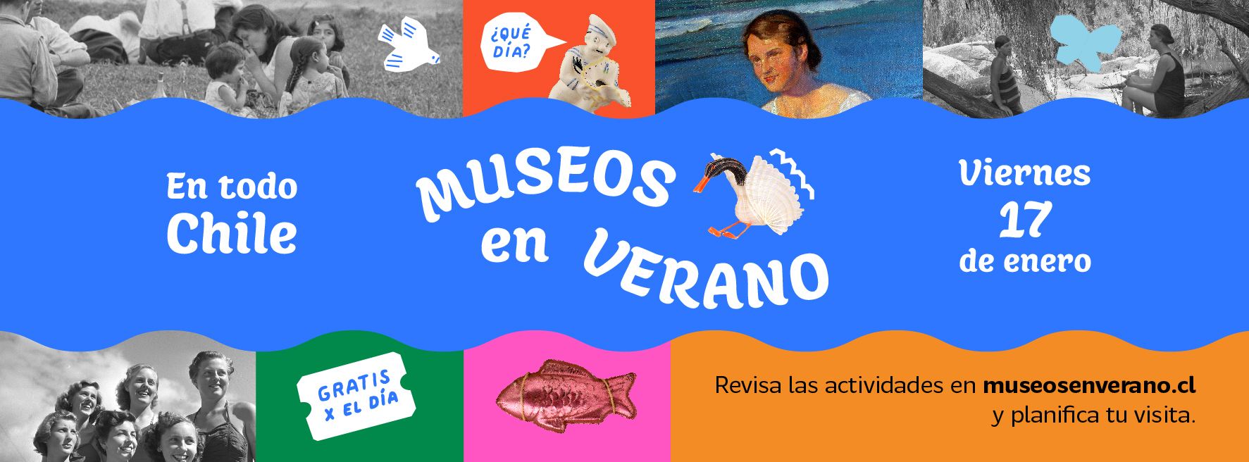 Gráfica Museos en Verano